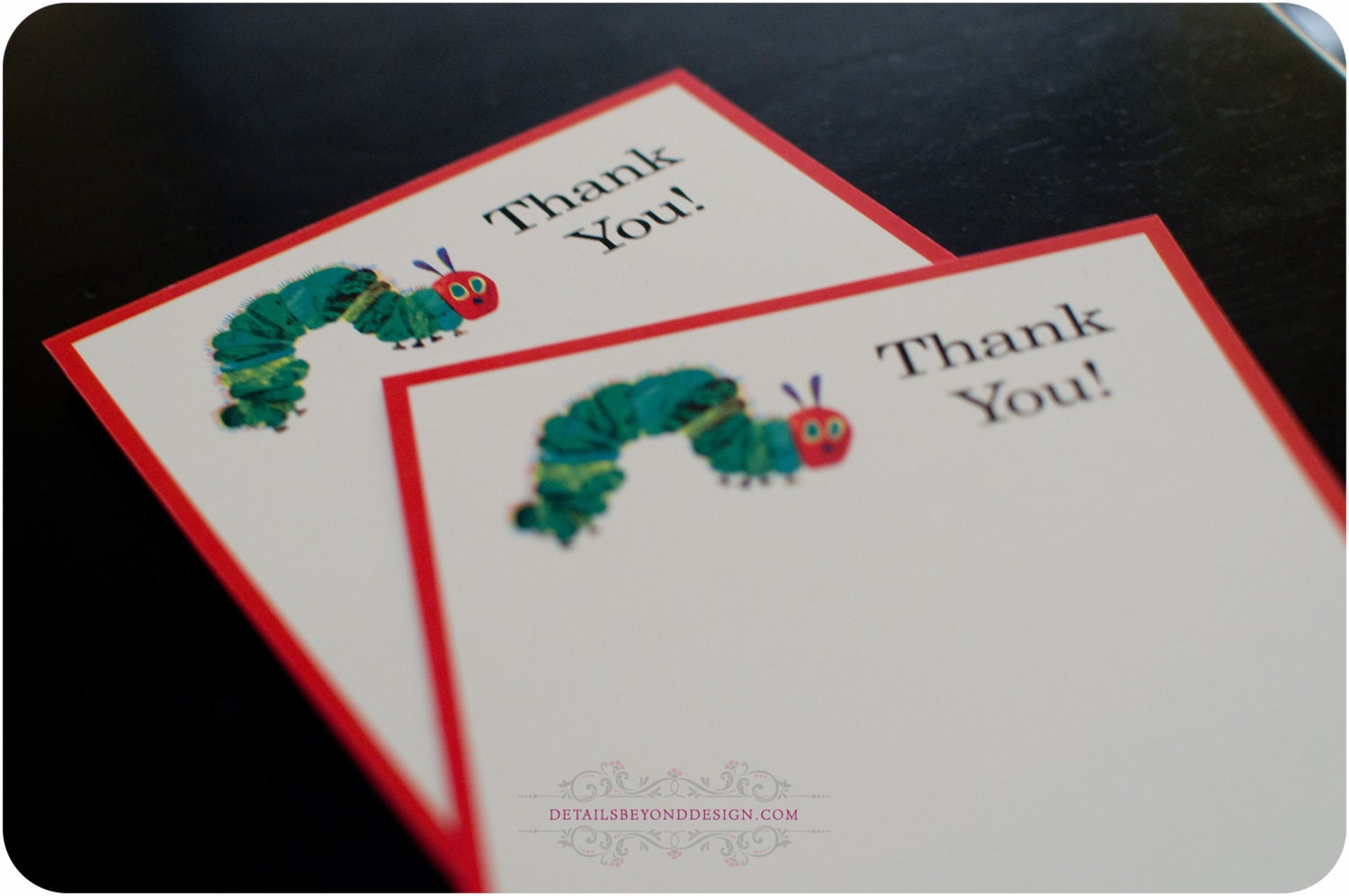 The Very Hungry Caterpillar Thank You Notes - Set of 10 with envelopes