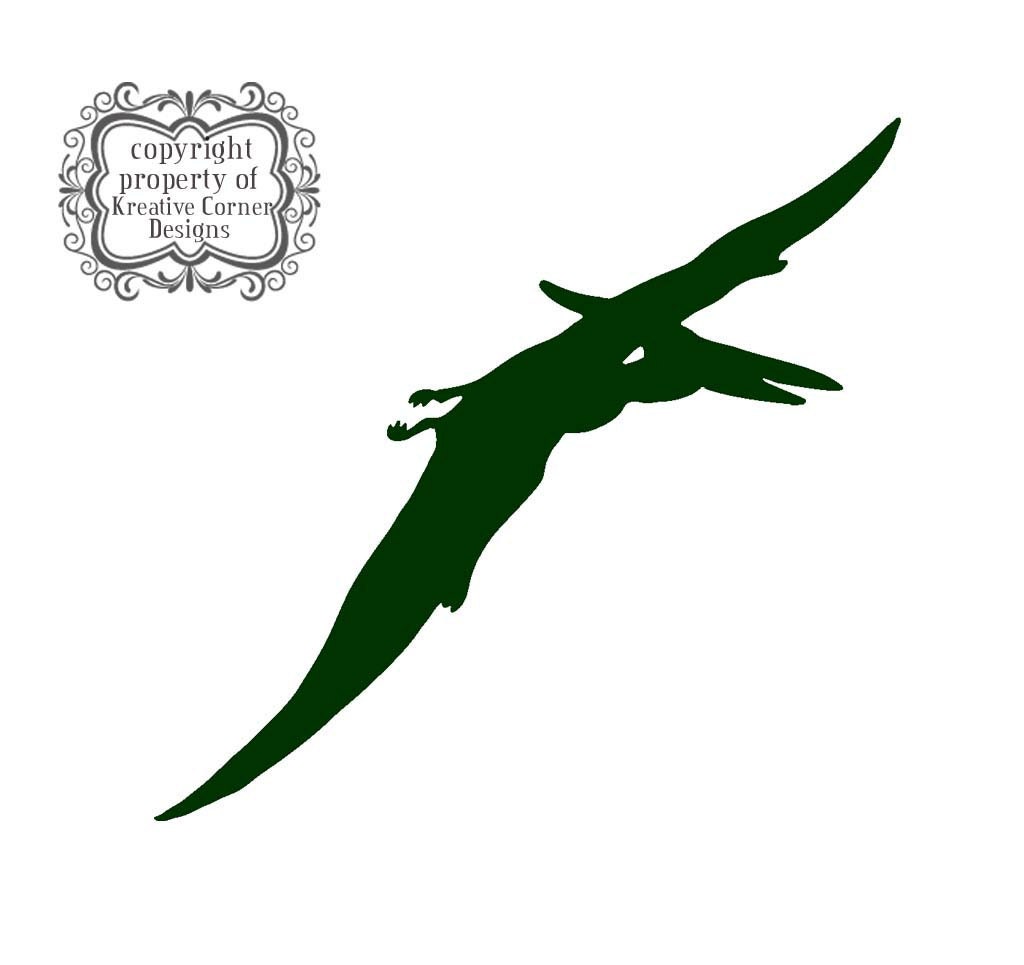 Dinosaur Silhouette Vinyl Decal