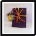 Glass Ring Handmade - big bold oversize adjustable - ENDLESS CLASSIC -  1.8 inch