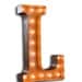 Vintage Marquee Lights - Ready to Ship - Letter L