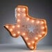 Vintage Marquee Lights - Texas