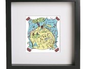 San Francisco City Map Art Print