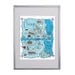 Chicago City Map Art Print