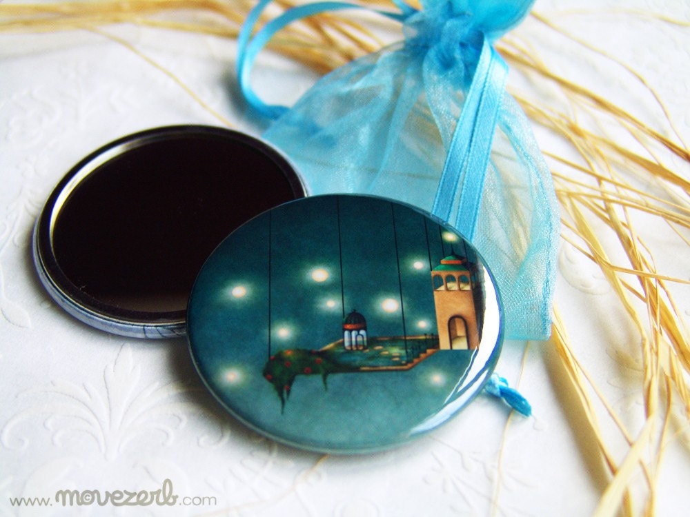 Maison suspendue de Babylone - Pocket mirror