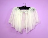 Ivory Tulle Cape MADE TO ORDER