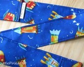 Toddler Leash Handle for purse or stroller, Toddler harness (Rockets)