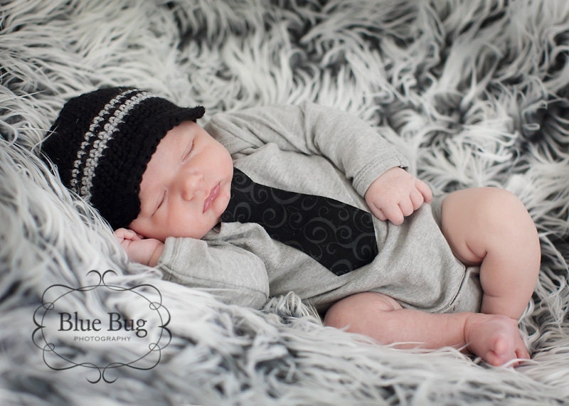 Ready To Ship nb-18m Get the Set & Save -- Beanie, Tie Onesie, Professional Baby Shower Gift, New Baby Hospital Gift, Wedding, Just like Dad