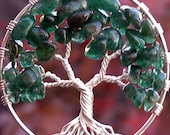 Tree of Life Pendant - Summer - Aventurine