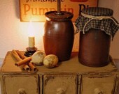 Primitive 3 chest drawers apothecary antique cupboard
