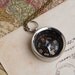 You Can Go Your Own Way . . . Vintage Style Compass Necklace Travel Bon Voyage Camping Pendant
