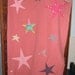 star wool blanket with vintage sheet backing