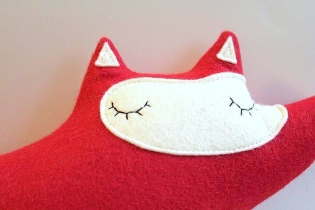 30% OFF SALE - Last one - Liam - The Sleepy Woodland Fox - Full Size - Made to Order