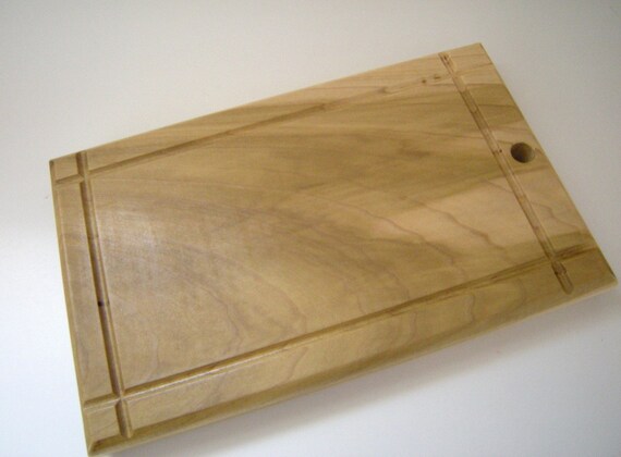 Items similar to Handcrafted Poplar Cutting Board on Etsy