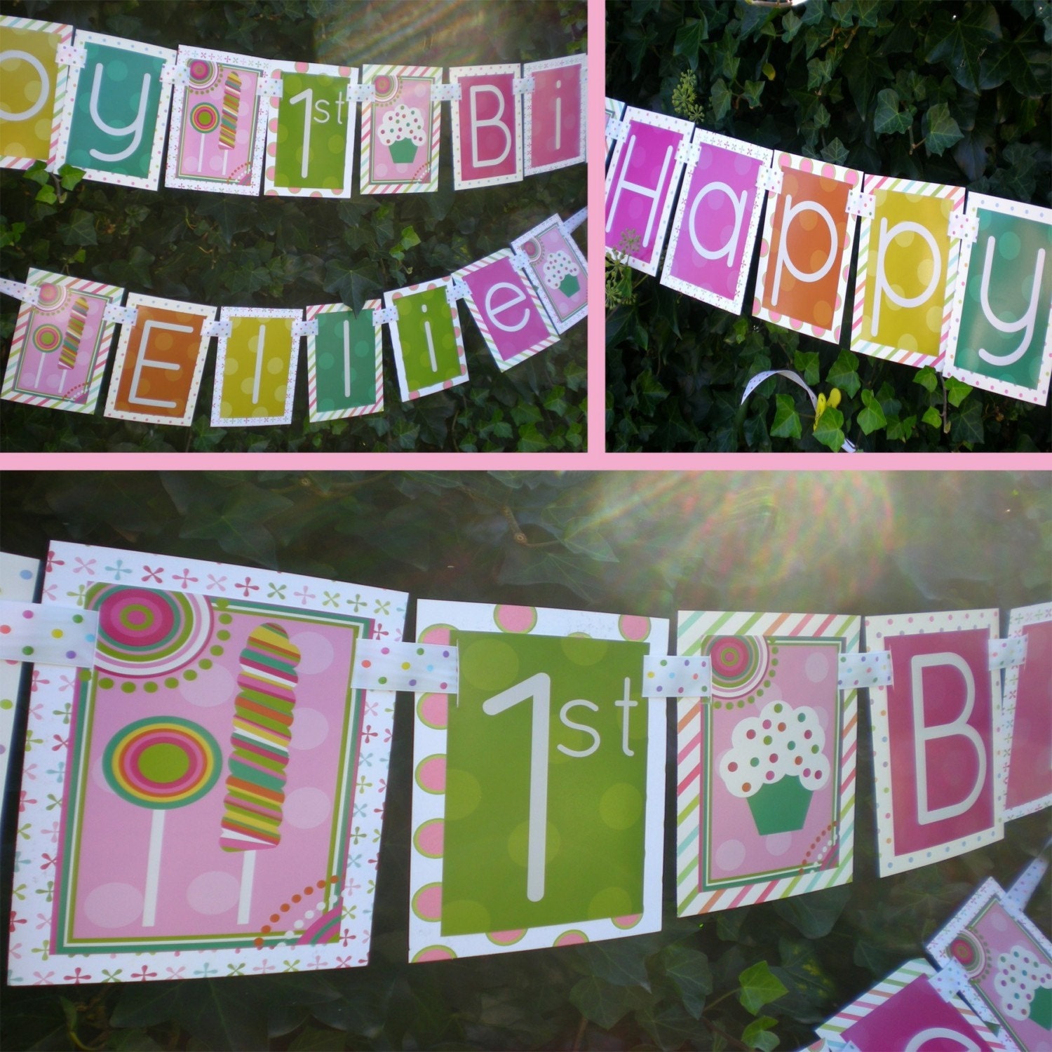 Sweet Shop Birthday Party - Custom Party Decorations Package