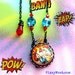 Comic Book Necklace Secret Life Pop Art Jewelry