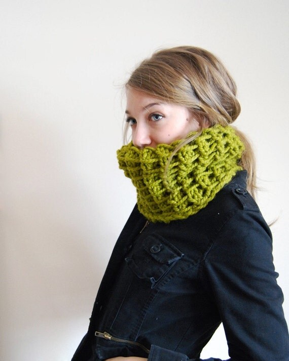 Forest Cowl in Chartreuse