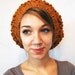 SALE /// Zig Zag Tam in Pumpkin Pie Orange