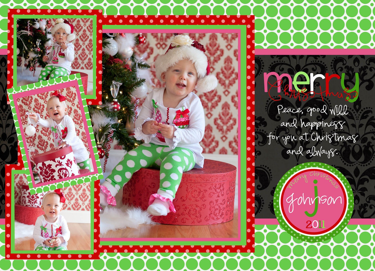 Christmas Cards you print at home Il_570xn