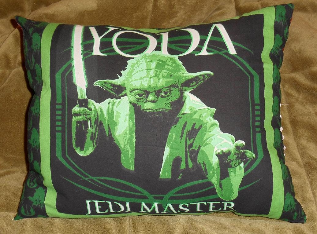 Pillow Star wars Yoda and Darth Vader