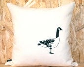 Goose Pillow Cover in Off-white