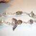 Cream Swarovski Pearl Angel Bracelet