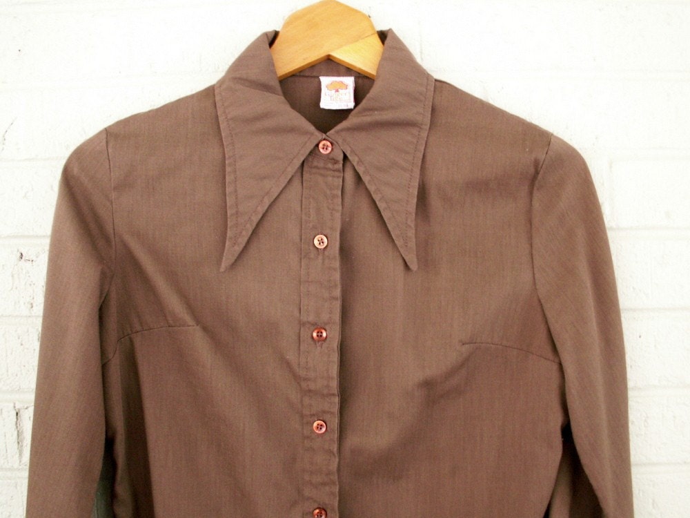 Vintage Shirt Barrymore Collar