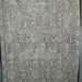 VINTAGE antique white floral lace net curtains 2 long panels