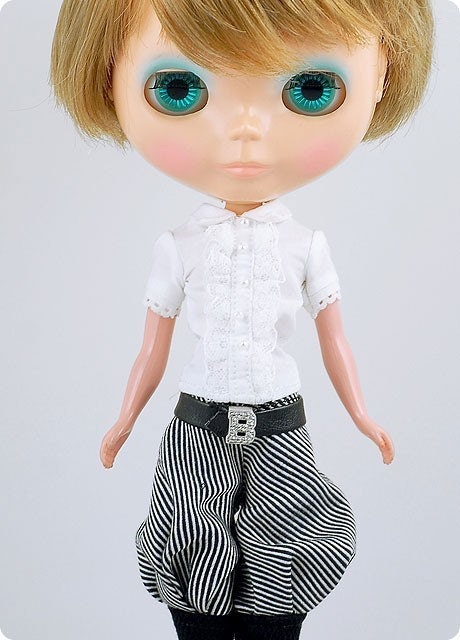 Somedoll Blythe T005A White Lace Short Sleeve