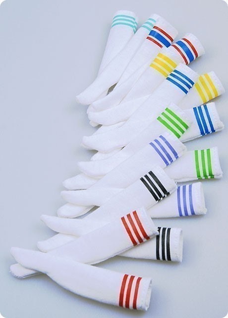 Somedoll Blythe S001A-S001H Colorful football socks
