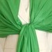 Soft kelly green shawl, scarf, wrap, holiday gift, winter clothing