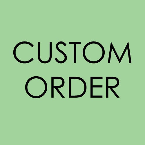 Custom Order - 2 champagne shawls with initial