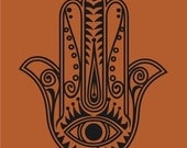 hamsa wall decal