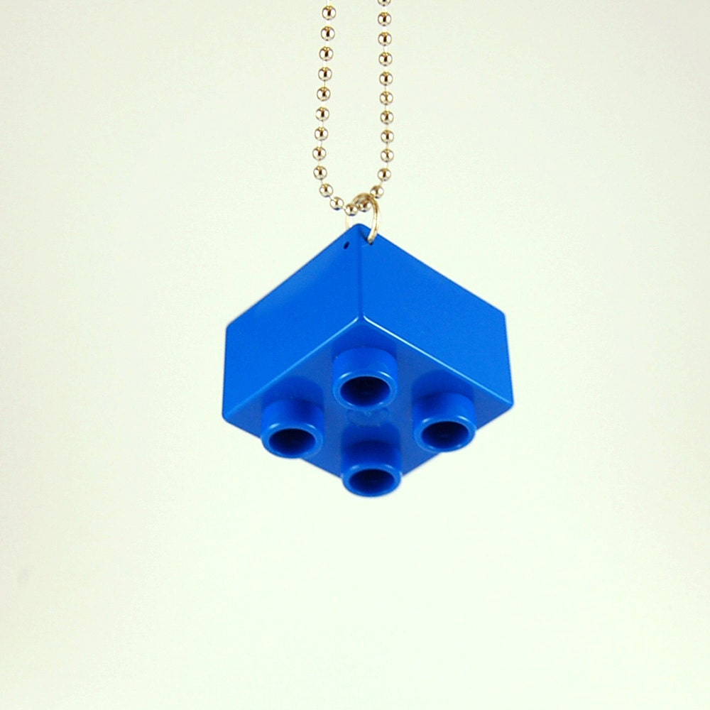 Blue Lego Brick