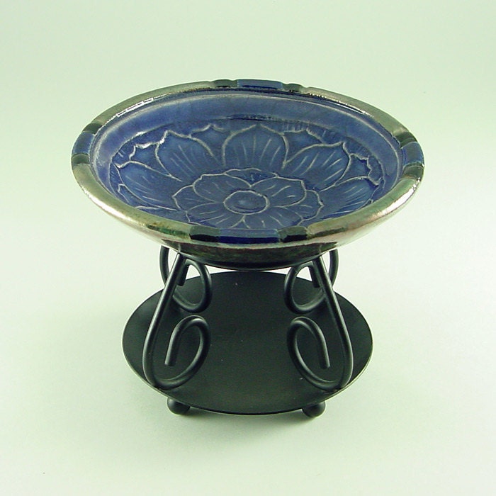 ESSENTIAL OIL Lotus DIFFUSER Handmade Ceramic Pottery