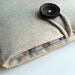 Kindle or Custom eReader Sleeve Case Padded Cover - Linen