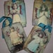 4 Little Angel Tags / 030