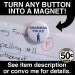 something terrible is gonna happen - funny weird pinata - pinback button badge