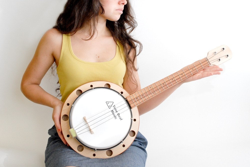 Banjo ukulele ( banjolele) - celentanowoodworks
