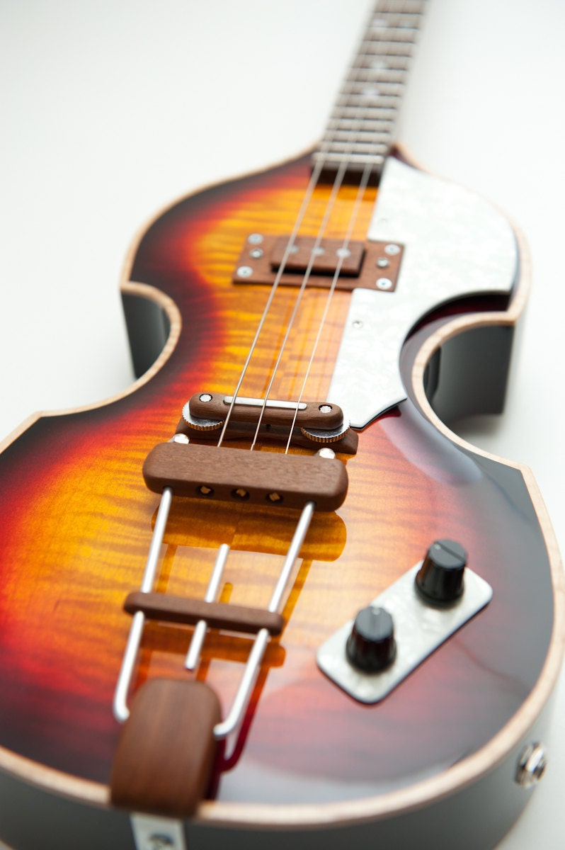 3 string electric Violin Guitar  ( hofner style setup)