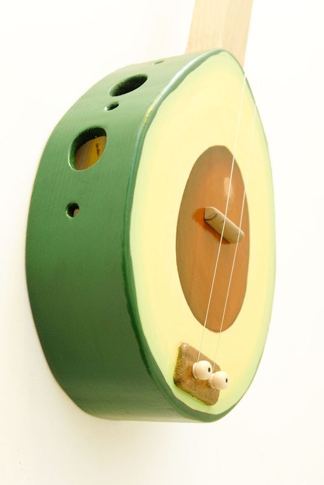 2 string Avocado guitar  1,2,or 3 string