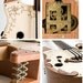 Steampunk ukulele Bass 20" scale acoustic/electric
