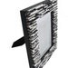 black and white picture frame (portrait) - made from recycled magazines