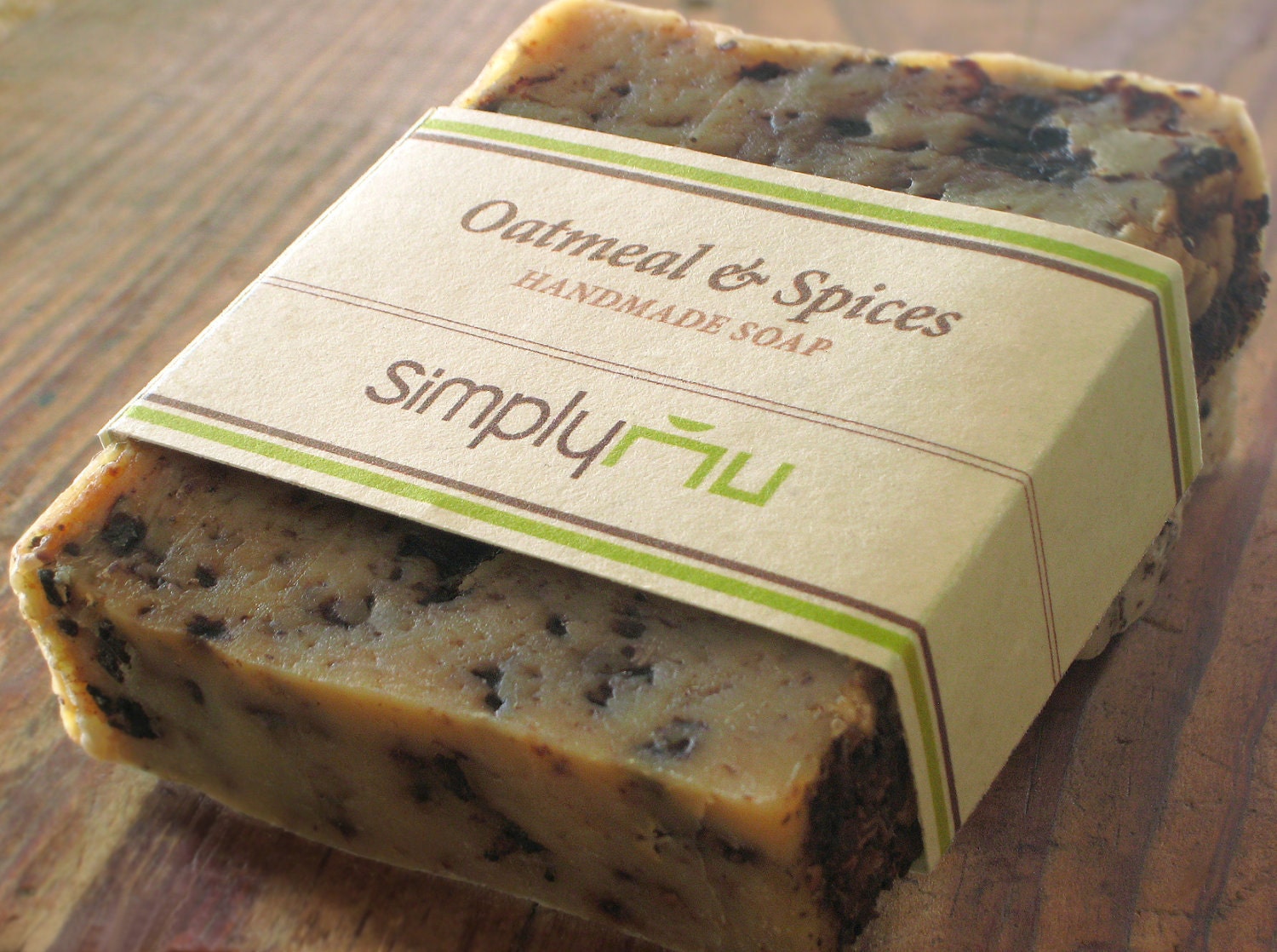 10% OFF - Oatmeal Chai Handmade Cold Process Natural Soap