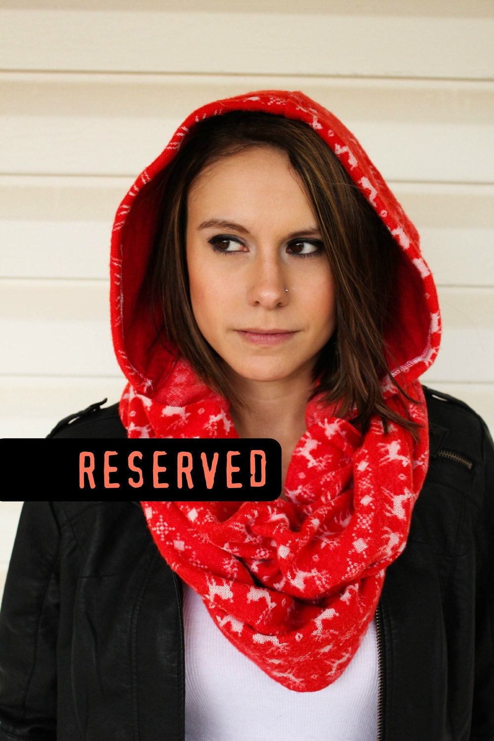 RESERVED for Tiffany Chantelle-Heidi Hood: Christmas Reindeer