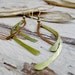 Honey - Copper and Brass Metalwork Earrings - Artisan Swoops