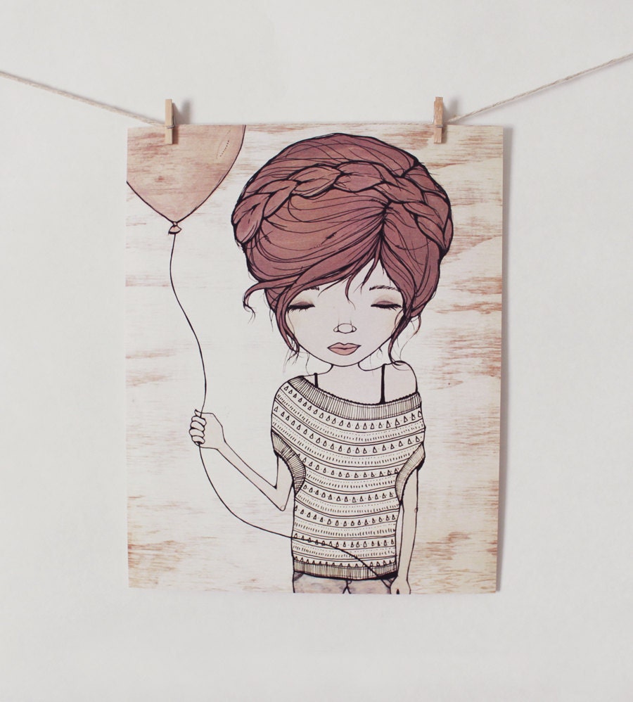WISHING - 8" X 10" print