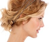 104 - VERA Bohemian Rhinestone Wrap Headband- Crystal, Rhinestone, Wedding, Bridal