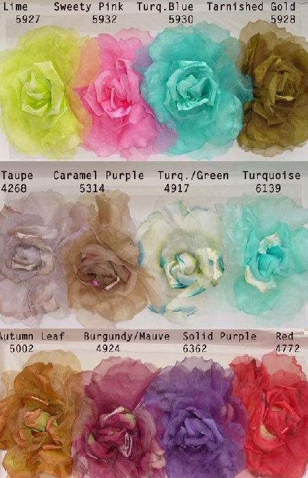 PORTIA-  Extra large ethereal rose bridal headband