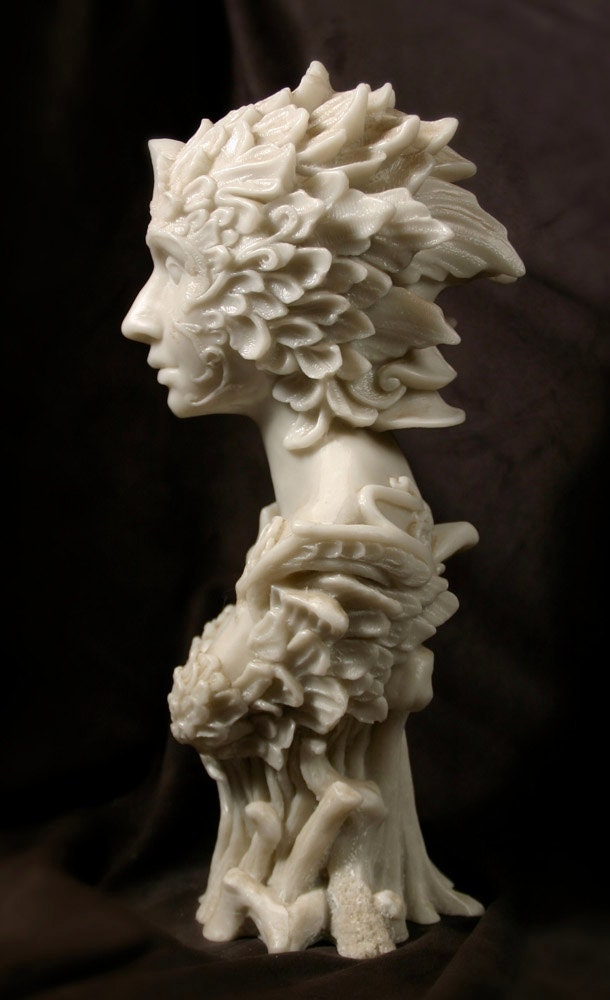 Dryad Bust Unpainted