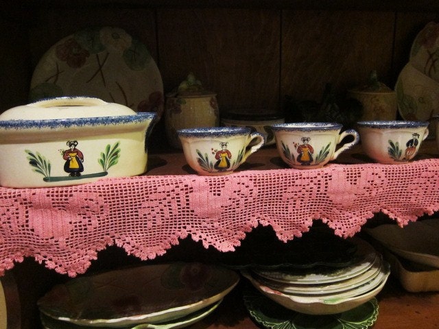 French trim bistro welsh dresser cockerel cocks farmhouse